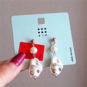 گوشواره مروارید گوشواره رنگ ثابت گوشواره مینیمال گوشواره مرواریدی گوشواره ترند گوشواره برند گوشواره مجلسی گوشواره