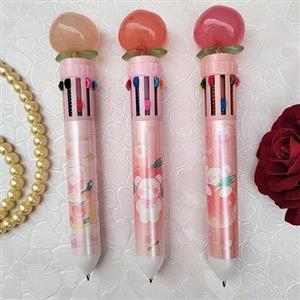 خودکار ده رنگ طرح میوه