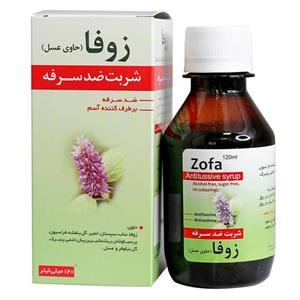 نیاک شربت 120 میلی لیتر زوفا ( شربت ضد سرفه ) 