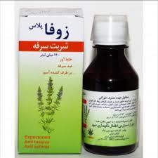 نیاک شربت 120 میلی لیتر زوفا ( شربت ضد سرفه ) 