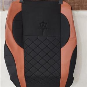 روکش صندلی پیکان و روآ  مارون مشکی جنس جودون چرم مدل مازراتی الگو فابریک