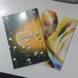 دفتر 60 برگ  دو خط