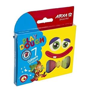 خمیر بازی آریا مدل بسته 7 عددیخمیربازی  خمیربازی آریا  خمیربازی 7رنگ آریا  خمیربازی اریا  خمیربازی اریا مدل بسته 7رنگ