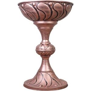 جام آجیل و خشکبار پایه دار پتینه مدل اشکی