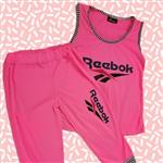 تاپ شلوارک ورزشی استریج دخترانه طرح reebok کیفیت عالی() 