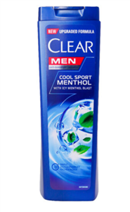 شامپو ضد شوره خنک کننده نعنایی کلیر مخصوص آقایان حجم 350میل اصلی محصول ترکیه