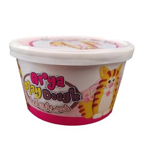 خمیربازی 4 رنگ آریا مدل 1030 گربه