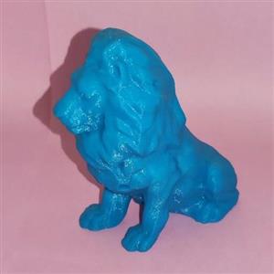 اکشن فیگور شیر 3d print  ساخت با رنگ انتخابی