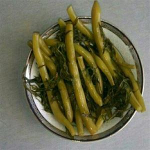 ترشی لوبیا سبز ،ترشی لوبیا سبز درسته