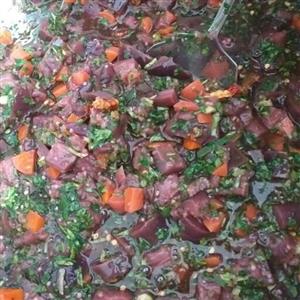 ترشی بادمجان پرسبزی