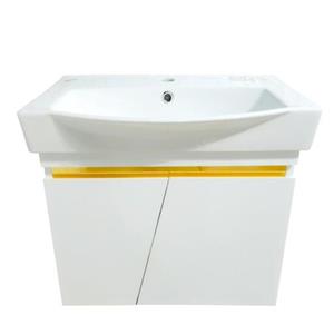 ست کابینت و روشویی چینی کرد مدل ازالیا مدل دیواری تمام پی وی سی کاملا قابل شستشو و ضد آب