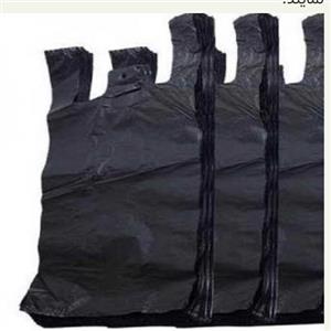 نایلکس مشکی دسته دار  سایز  55 در 65  بسته 25 کیلویی ارسال به شهرستان بصورت پس کرایه