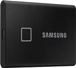 SAMSUNG T7 Touch Portable SSD - 500 GB - USB 3.2 Gen.2 External SSD Metallic Black (MU-PC500K/WW) - ارسال 10 الی 15 روز کاری
