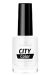 لاک ناخن سیتی کالر City color رنگ خاکستری روشن  شماره 03 گلدن رز Golden Rose