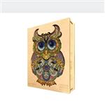 پازل چوبی وود بست مدل جغد دوست داشتنی Wood Bests Lovely Owl