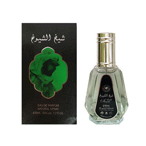 ادکلن ۵۰ میل ارض الزعفران مدل شیخ ال شیوخ