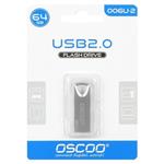 فلش مموری OSCOO 006U-2 USB2.0 Flash Memory-64GB نقره ای