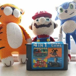 بازی کنسول سگا مگادرایو 4 لبه شورش در شهر و 007 و کابوی و ماشین