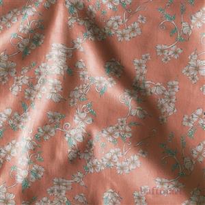 پارچه یکرو نخ پنبه اسپاندکس گلدار #۲۰۰