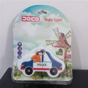 لامپ خواب عروسکی طرح ماشین پلیس 