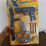 تفنگ اسباب بازی ست پلیس