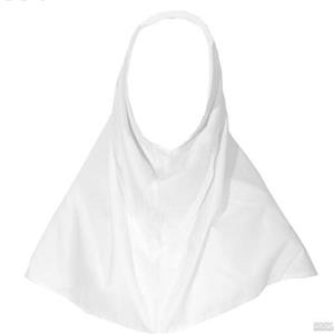 مقنعه سفید دخترانه