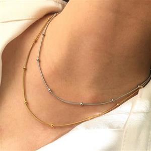 گردنبند ماری توپی استیل