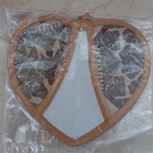 دستگیره آشپزخانه قلبی جیب دار نوار کتانی