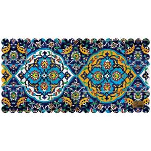 رانر مخمل رنس مدل R8-42016 سایز  30x60 سانتی متر