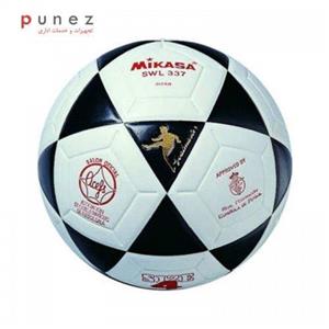 توپ فوتسال میکاسا مدل SWL 337 Mikasa SWL 337 W/BK Futsal Ball