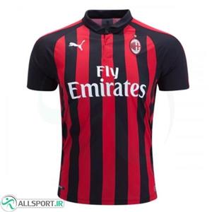 پیراهن اول آث میلان Ac Milan 2018-19 Home Soccer Jersey 