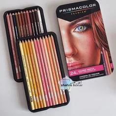 مدادرنگی پریسماکالر 24 رنگ طیف رنگ پوست