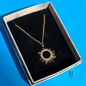 گردنبند خورشید استیل