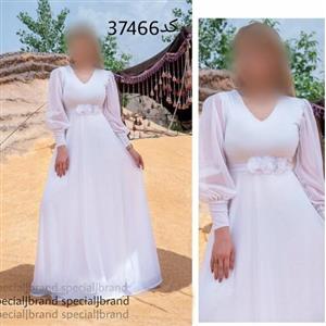 لباس مجلسی ماکسی حریر  شنی شاین مدل حدیث