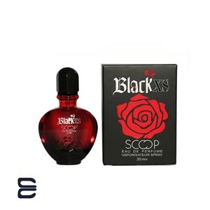 عطر زنانه اسکوپ مدل بلک ایکس اس Black xs SCOOP حجم 30 میلی لیتر