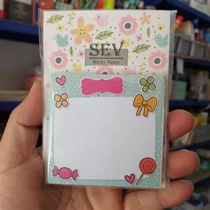 استیک نوت حاشیه دار سایز  76 در76 میلی متر