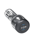 شارژر فندکی 35 وات پاورولوژی Powerology  Car Charger PD 35W Transparent PCCSR011