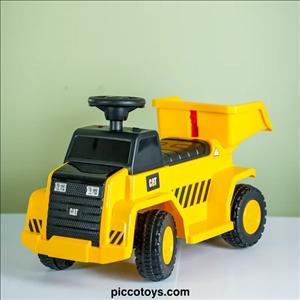 کامیون شارژی چیپولینو chipolino مدل کترپیلار مشکی زرد کد 231Y