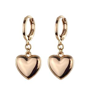 گوشواره زنانه ژوپینگ مدل قلب کد G398