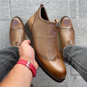 کفش کلاسیک تمام چرم مردانه مدل طاها