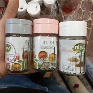 جا ادویه شیشه ای یاس کوتاه