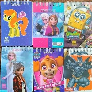 دفترچه سیمی  دفترچه سیمی فانتزیدفترچه  دفترچه 80برگ  دفترچه سیمی کوچکدفترچه کوچک