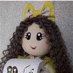 عروسک رولی نگهدارنده دستمال عروسک خاص جهیزیه سیسمونی عروسک قاصدک
