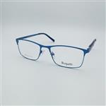 فریم عینک طبی مردانه فلزی بوگاتی رنگ آبی درجه یک 