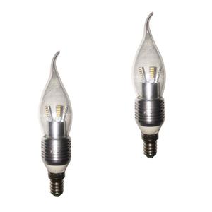 لامپ ال ای دی 5 وات حبابی اف اس پی مدل E14 بسته 2 عددی FSP Lamp Candle 5W LED E14 2Pcs
