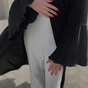 مانتو عبایی پلیسه شیک