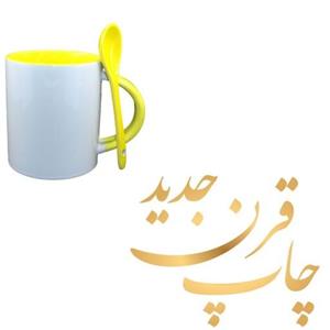 لیوان چاپی چاپ لیوان قاشق دار رنگی