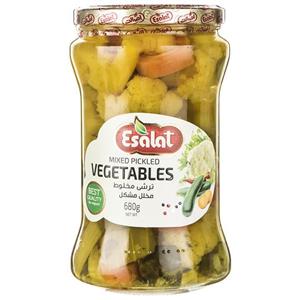 ترشی مخلوط اصالت 680 گرم Esalat Mixed Pickled Vegtable gr 