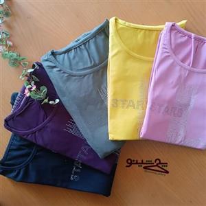 تیشرت زنانه سایز بزرگ ویسکوز
