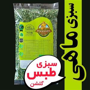 سبزی خشک مخصوص قلیه ماهی پودینه طبس 90گرمی 